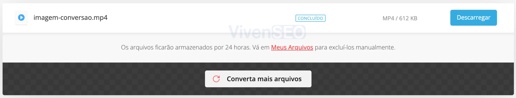 Convert.IO - Download do Arquivo