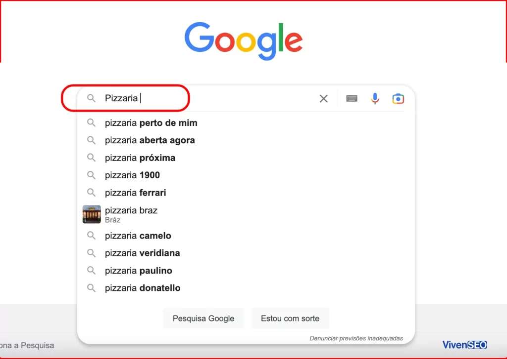 SEO - Google Autocompletar