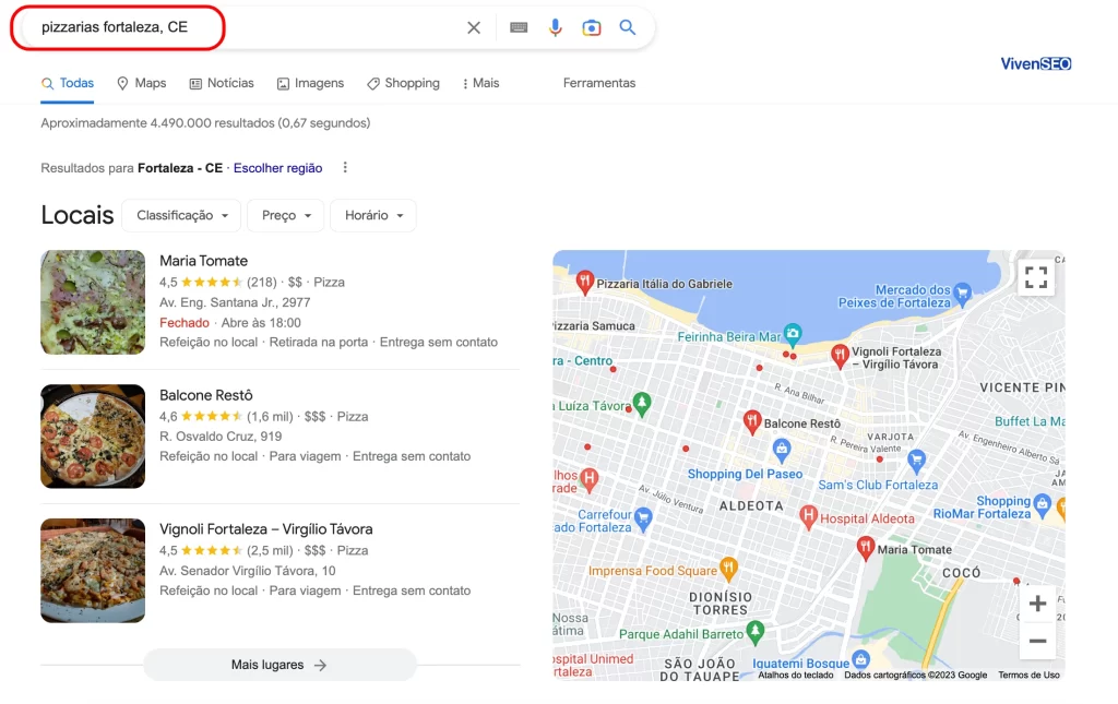 SEO Local - Google Maps Ceará