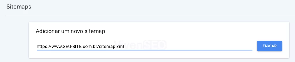 Como adicionar sitemaps no Google Search Console