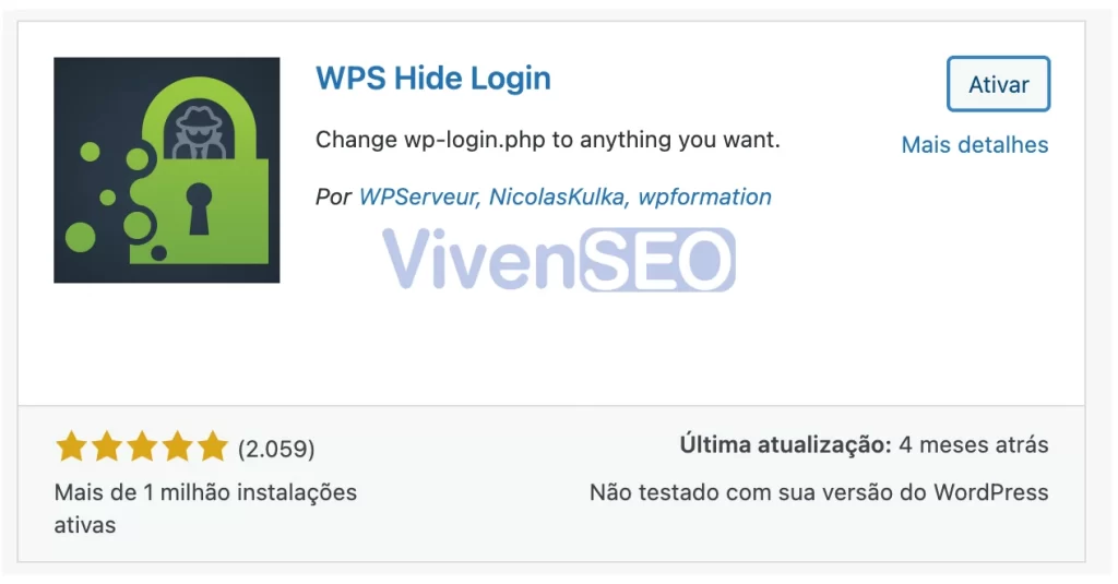 Como instalar o WPS Hide Login