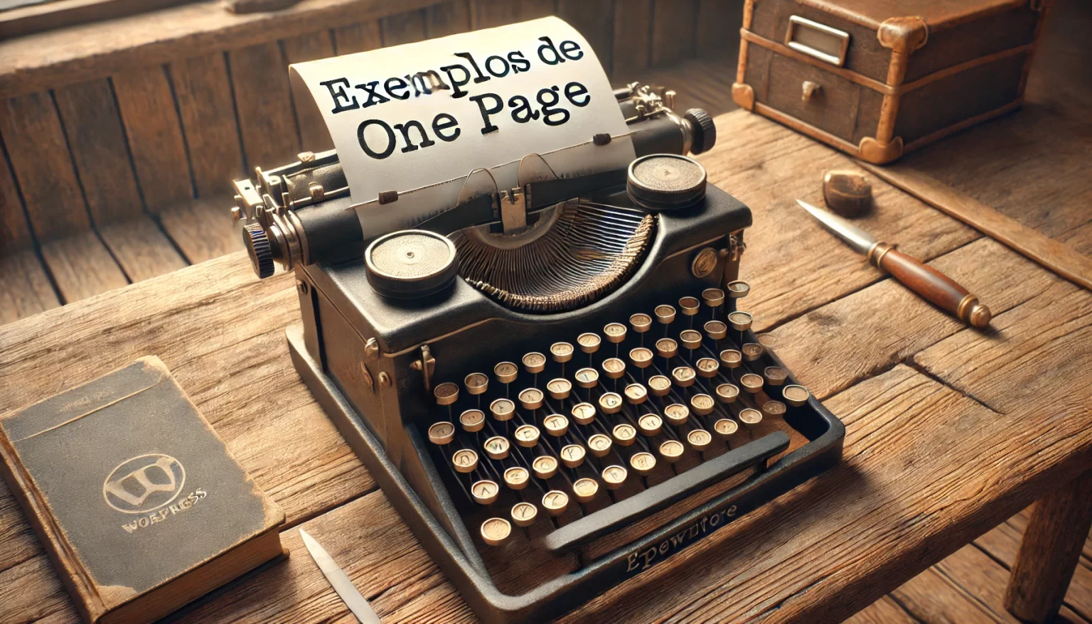 Exemplos de One Page