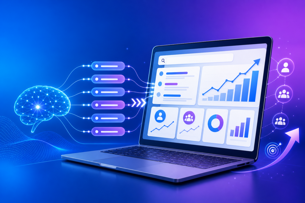 AI Max Google Ads em campanhas de Pesquisa com inteligência artificial