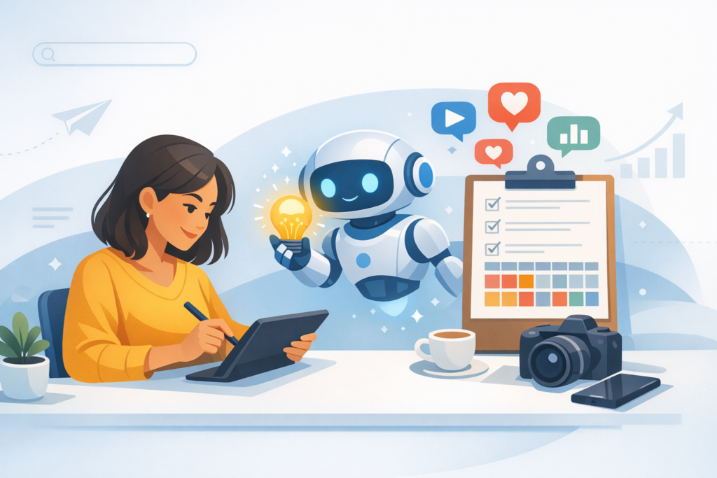 Prompts para Influencer Digital: comece hoje Prompts para influencer digital organizando ideias de conteúdo com inteligência artificial